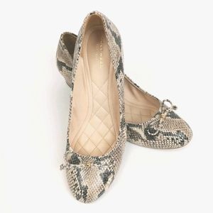 Cole Haan Tali Grand Lace Wedge Sahara Snake Print